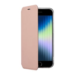 Screenor Clever iPhone SE (2020 & 2022) -lompakkokotelo, Roosa