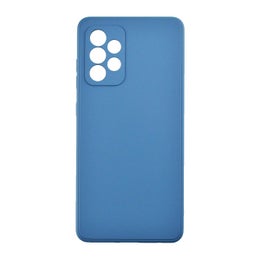 Samsung Galaxy A52 (4G/5G) / A52s 5G silikonimainen TPU-kuori, Sininen