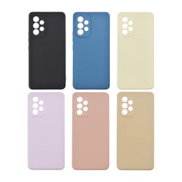 Samsung Galaxy A53 5G silikonimainen TPU-kuori, Musta