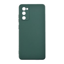 Samsung Galaxy S20 FE silikonimainen TPU-kuori, Tummanvihre&auml;