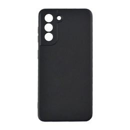Samsung Galaxy S21 silikonimainen TPU-kuori, Musta