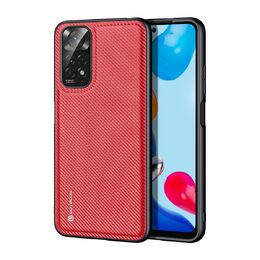 Dux Ducis Xiaomi Redmi Note 11 Fino -suojakuori, Punainen
