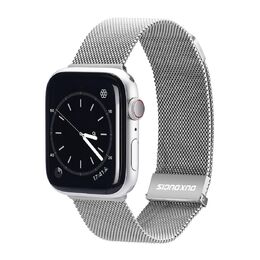 Dux Ducis Milanese Apple Watch 42 / 44 / 45 / 46 / 49 mm -ranneke, Hopea
