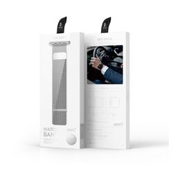 Dux Ducis Milanese Apple Watch 42 / 44 / 45 / 46 / 49 mm -ranneke, Hopea