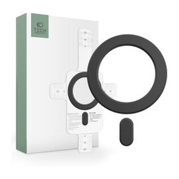 Tech-Protect Magmat MagSafe-rengas, Musta