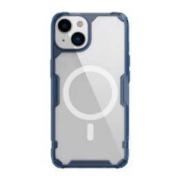 Nillkin Nature Pro MagSafe iPhone 14 TPU-suojakuori, Sininen