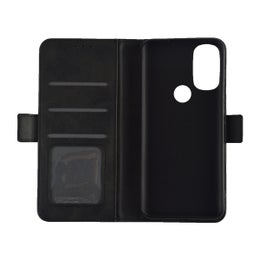 Motorola G71 5G Lompakkokotelo, Ekonahkaa eri väreissä