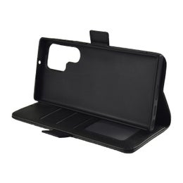 Samsung Galaxy S22 Ultra Lompakkokotelo, Ekonahkaa eri v&auml;reiss&auml;