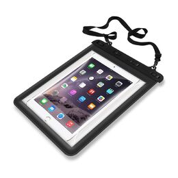Vedenpitävä suojapussi 9" tabletille, Musta