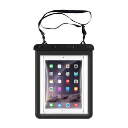 Vedenpitävä suojapussi 9" tabletille, Musta