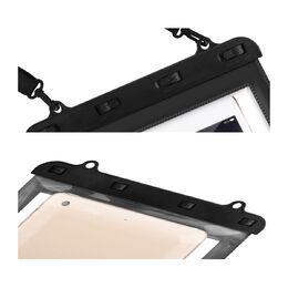 Vedenpitävä suojapussi 9" tabletille, Musta