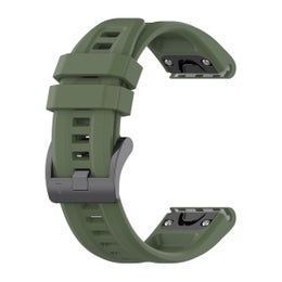 QuickFit silikoniranneke (26 mm) Garmin-&auml;lykellolle, Vihre&auml;