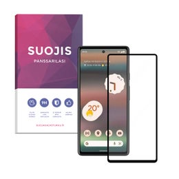 Google Pixel 6a Suojis-panssarilasi, koko n&auml;yt&ouml;lle
