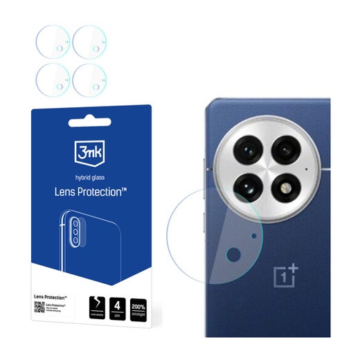 3MK OnePlus 13 5G, Lens Protection -panssarilasi, takakameroille (4-pack)