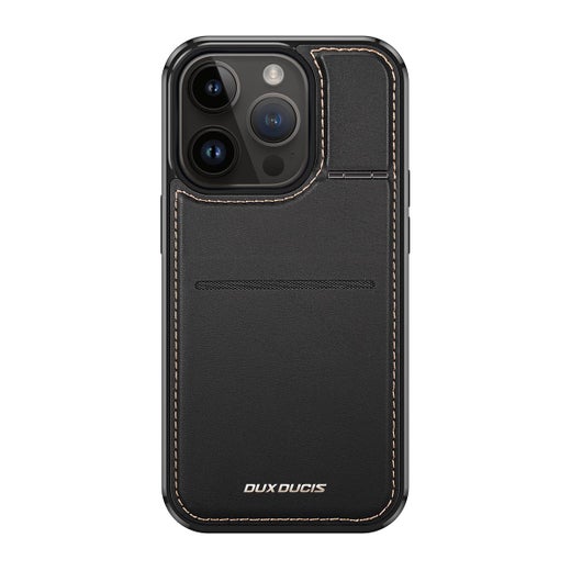 Dux Ducis Rafi iPhone 15 Pro Max MagSafe -suojakuori, Musta