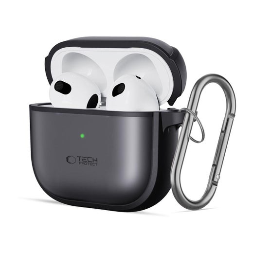 Tech-Protect Magmat AirPods 4 -suojakotelo, Musta