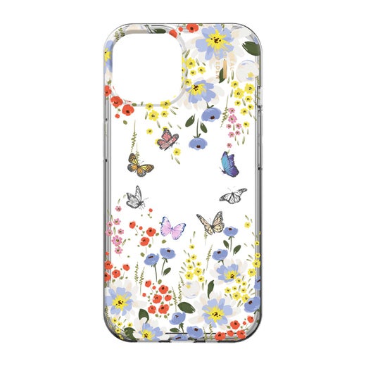 iDeal of Sweden iPhone 17e / 16e / 15 / 14 / 13  Clear Case -suojakuori, Artistic Garden