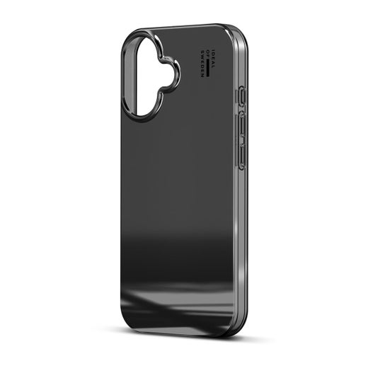 iDeal of Sweden iPhone 16 Plus Clear Case -suojakuori, Mirror Black