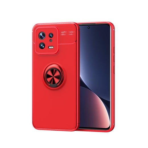 Xiaomi 13 5G suojakuoret sormuksella, Punainen