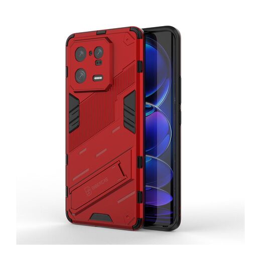 Xiaomi 13 Pro 5G suojakuori jalalla, Punainen