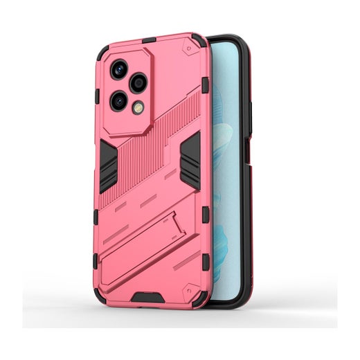 Honor 200 Lite 5G suojakuori jalalla, Pinkki