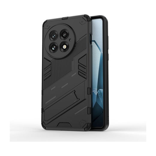 OnePlus 13 5G suojakuori jalalla, Musta