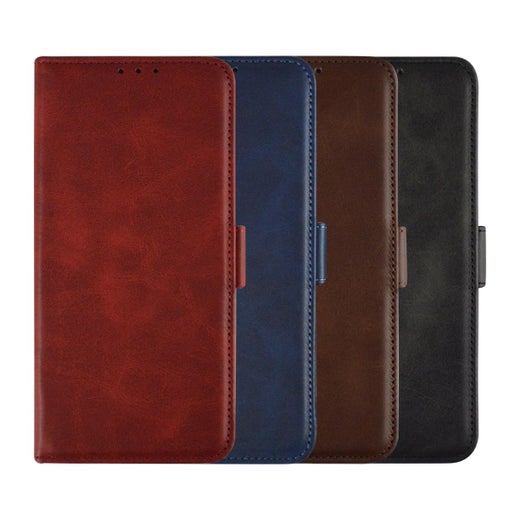 Galaxy S25 Ultra 5G Lompakkokotelo, Ekonahkaa eri v&auml;reiss&auml;