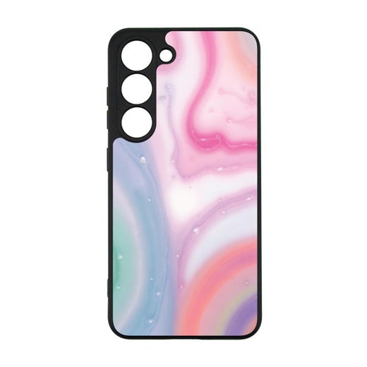 Galaxy S23 5G Suojis-suojakuori, Rainbow Ripple